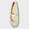 Kids' Nell Rhinestone Mary Jane Flats - art class™ Off-White - 3 of 4