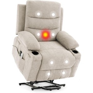 Power Lift Recliner Chair, Electric Glider Reclining Sofa Chair, Home Theater Seat With 2 Cup Holders Side, for Living Room - 1 of 4