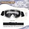 Unique Bargains Windproof Mountaineering Sky Diving Skiing Dirt Bike Goggle - 2 of 4