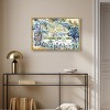 Art Remedy Golden Henri Edmond Cross - Garden at Saint Clair Impresionism Landscape Wall Art, 30" x 20", Gold Frame - 2 of 4