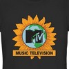 Juniors Womens MTV Earth Day Sunflower Logo T-Shirt - 2 of 4