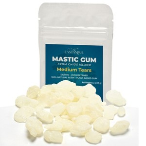 Eastanbul Mastic Gum Chewing Gum,Medium Sized Natural Tears of Chios, 0.53oz - 1 of 4