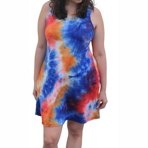 Women's Tie Dye Dress - HEIMISH USA - 1 of 3