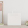 vidaXL Paper Bags 50 pcs with Handles White 12.6x8.7x11.0,50 ZHJ-4101671,vidaXL Paper Bags 250 pcs with Handles Pink 8.3x4.3x11.0 - 2 of 4