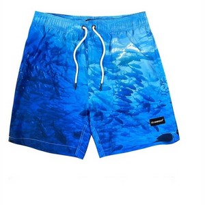 Men's 's Printed Swim Trunks - ISLANDHAZE - 1 of 1