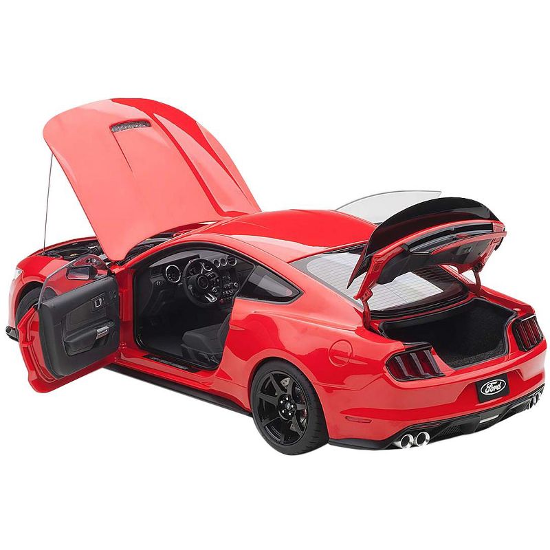 Ford Mustang Shelby GT-350R Race Red 1/18 Model Car by Autoart, 2 of 5