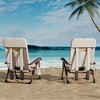 Backpack Beach Chair for Adults,Portable Folding Camping Chair with Storage Pouch & Cup Holder,Adjustable Lounge Chairs for Outdoor - 3 of 4