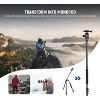 77 inch Camera Tripod Monopod for DSLR, Phone with 360° Panoramic Ball Head, 2 Axis Center Column, Arca Type QR Plate, Bag Included - 4 of 4