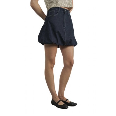 Women's Baby Bubble Jean Skirt - Aaron & Amber