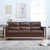 NicBex 79.53 Inch 3-Seater Sofa Couch with Soft Cushions and Wood Legs for Living Room,Apartment,Bedroom - 2 of 4