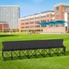 VEVOR Portable Folding Bench, 8 Seats Foldable Sideline Bench, Outdoor Camping Bench Chair with Carry Bag & Backrest - 2 of 4