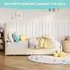 Bed Frame with Adjustable Headboard and 2 Storage Drawers, Upholstered Platform Bed Frame with Wooden Slats Support - 4 of 4