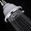 Aqua Dance Fixed Mount 5 Function Showerhead White/Chrome - Hotelspa - image 2 of 4