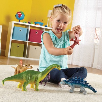 Jumbo Dinosaur Figurines Set with Activity Guide