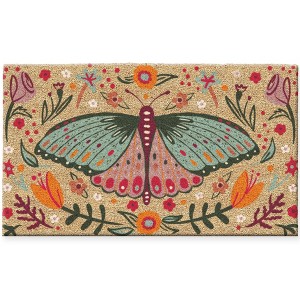 Design Imports  Boho Butterfly Doormat - 1 of 1