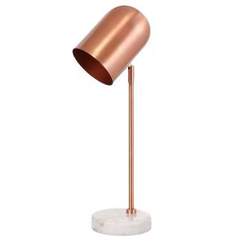 Charlson Table Lamp - Copper/White - Safavieh.