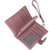 FATMOON Women's Wallets - RFID Blocking PU Leather Wallet - Stylish Compact Bifold Design with Detachable Wrist Strap for Everyday Carry - 4 of 4