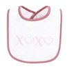 Hudson Baby Infant Girl Cotton Terry Drooler Bibs with Fiber Filling, Cutest Family, One Size - 4 of 4