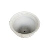 Syemin Outdoor Planters with Special Design, Novely Flower Planter Pot for Garden, Courtyard, Patio, White，20.5"*18.75"*14.25" - 2 of 4