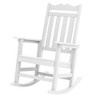 Sonkuki Patio Outdoor Adirondack Rocking Chair with Big Armrests, Weather Resistant, Easy Installation, Lawn and Backyard - 2 of 4