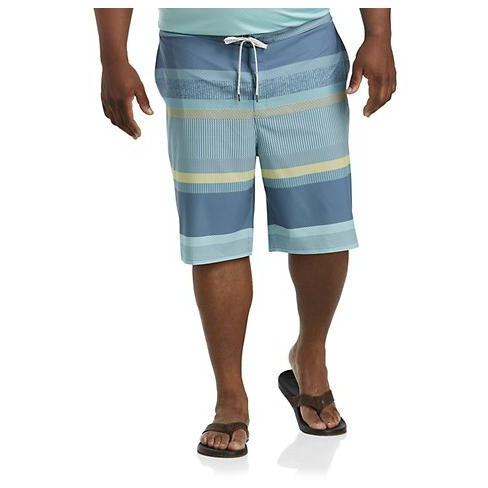 True Nation Watercolor Stripe Swim Trunks - Men's Big And Tall : Target