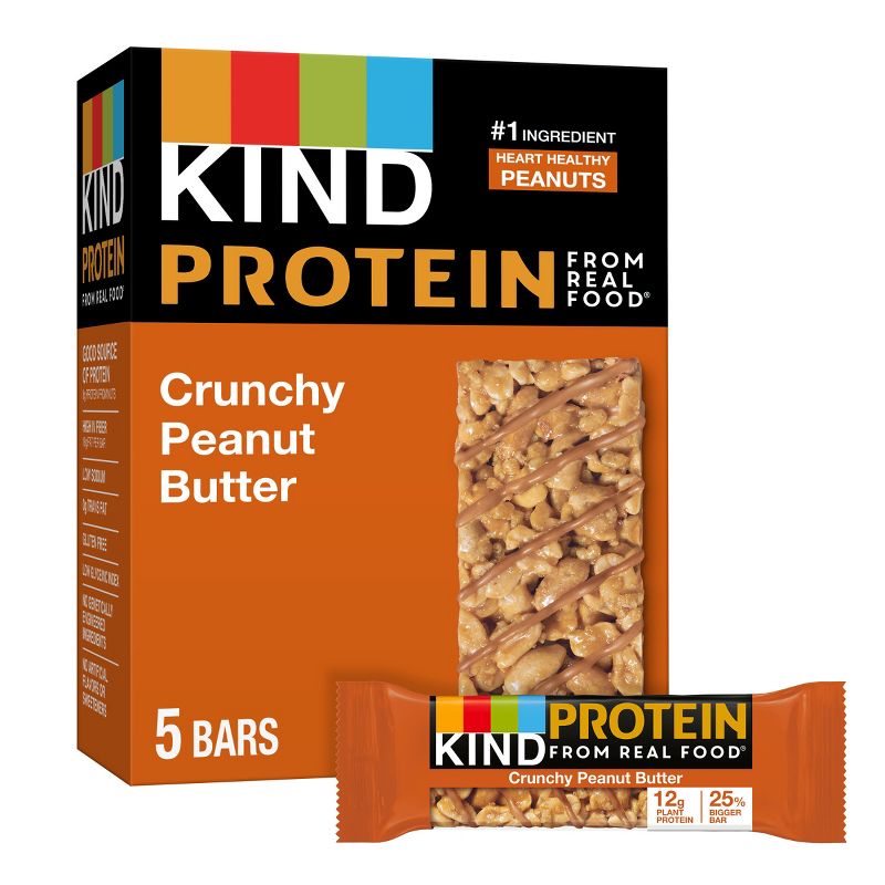 KIND Protein Peanut Butter - 8.8oz/5ct, 1 of 10