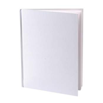 Ashley Productions Hardcover Blank Book 6" x 8" Portrait, White