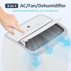 12000/14000btu Portable Air Conditioners Cool up to 550 Sq Ft - 1 of 4