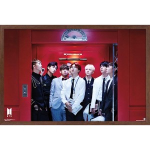 Trends International BTS - The Most Beautiful Moment in Life pt. 1 Framed Wall Poster Prints - 1 of 4