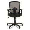 Alera Alera Etros Series Suspension Mesh Mid-Back Synchro Tilt Chair, Supports Up to 275 lb, 15.74" to 19.68" Seat Height, Black - 2 of 4