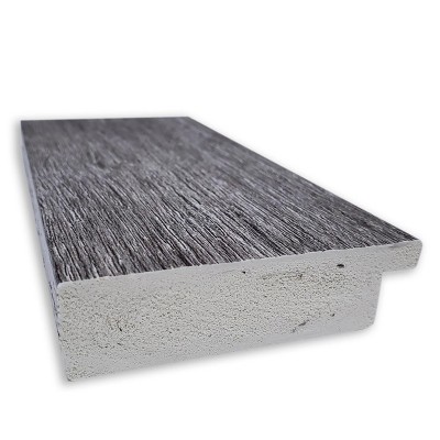 Rustic Grey Wood Floating Wall Picture Frame 32" x 26"