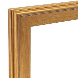 Cardinali Plein Aire Gold Frames for Canvas Art - 11x14" - 3" Wide Moulding with Raised Edge -1/2 Rabbet Depth - Timeless Frame for Canvas - Made in - 1 of 4
