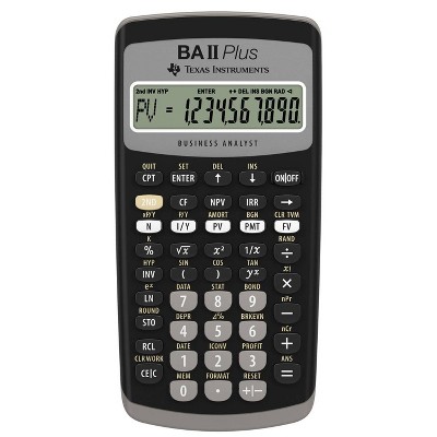 Texas Instruments BAII Plus Calculator