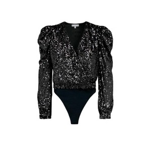 Women's Wo's Lala Sequins Bodysuit - adelyn rae - 1 of 2