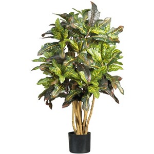 HomeStock  4.5 ft. Artificial Tree in Pot for Indoor/Outdoor - 1 of 1