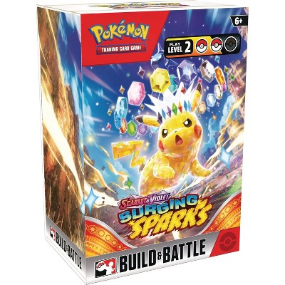 Pokemon Scarlet & Violet Surging Sparks Build & Battle Box