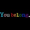 Adult Design By Humans Pride You Belong By Belugastore Tank Top - 2 of 2