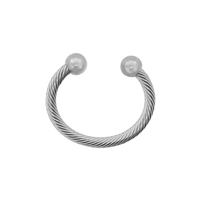 Silver Metal Low-Profile Christmas Stocking Holders, 4-Pack