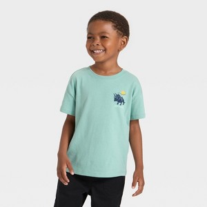 Toddler Boys' Short Sleeve Oversized T-Shirt - Cat & Jack™ - 1 of 4