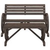 vidaXL 2 Piece Patio Lounge Set Solid Wood Fir - 3 of 4