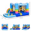Vynxaria Inflatable Bounce House for Kids 2-in-1 Jumping Castle for Indoor Outdoor Party with Trampoline, Pool, Carry Bag & Air Blower - 3 of 4