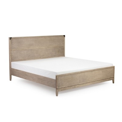 Plank+Beam Solid Wood Contemporary  King Size Platform Bed