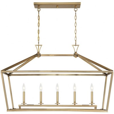 Savoy House Townsend 5 - Light Chandelier in  Warm Brass