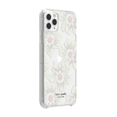 Kate Spade New York Apple iPhone 11 Pro Max/XS Max Hard Shell Case HollyHock Floral - Cream/Clear