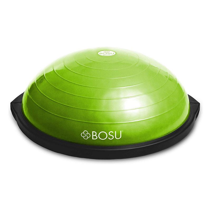 Bosu 72-10850LGNBLK Home Gym Equipment The Original Balance Trainer 65 cm Diameter, Black and Green, 3 of 7