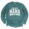 Simply Sage Market In My Mama Era Varsity Garment Dyed Long Sleeve - 2 of 4