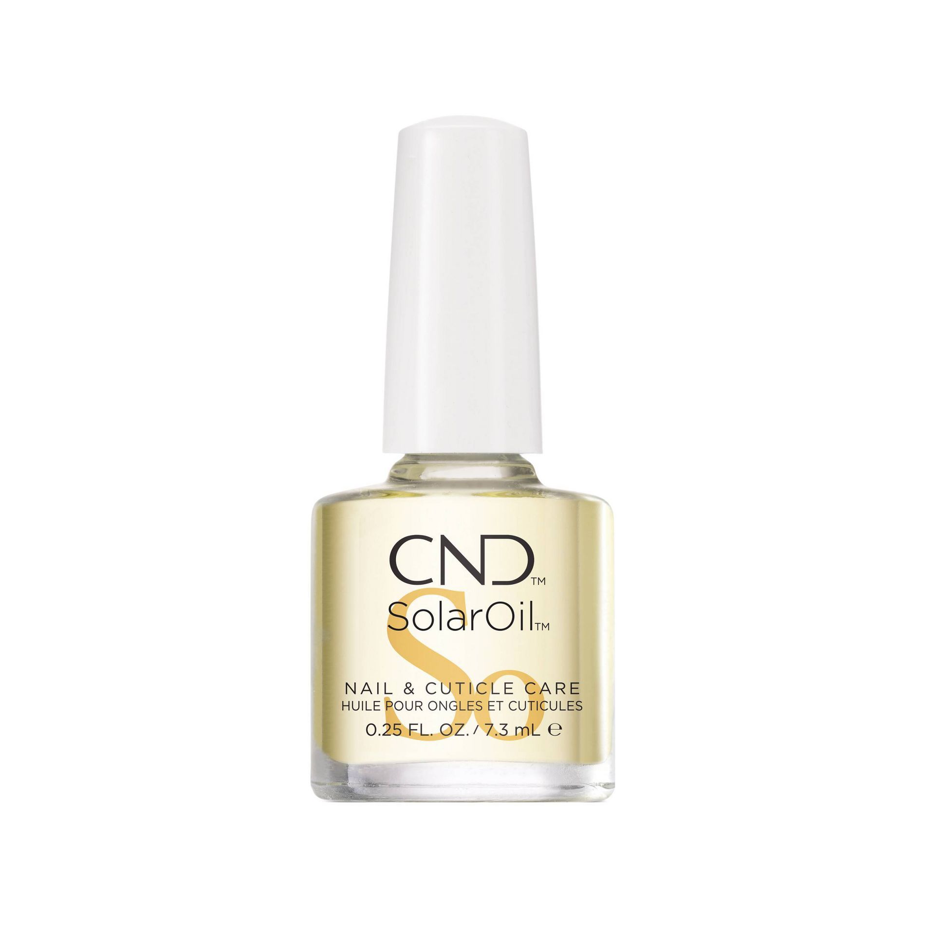 CND Solar Oil Nail & Cuticle Treatment - 0.25 fl oz; Moisturizing, Damage Repair