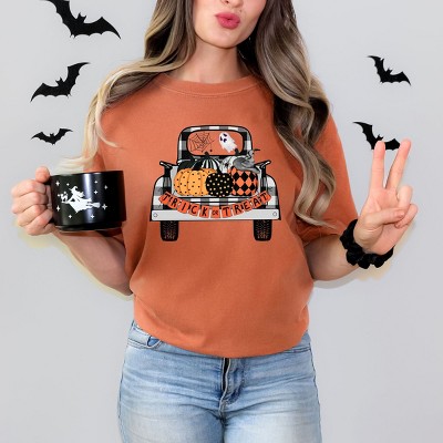 Simply Sage Market Trick Or Treat Truck Garment Dyed Tee