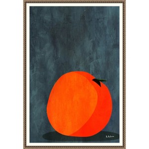 Amanti Art Calmly Sleeping Apple by Bo Anderson Canvas Wall Art Print Framed 16 x 23-in. - 1 of 4
