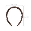 Unique Bargains Women's Wrinkle Headbands 1 Pc - 4 of 4